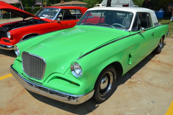 green studebaker coupe