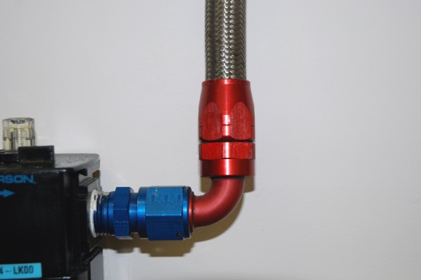 AN hose used in air line plumbing