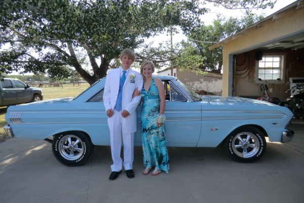 1964 Ford Falcon prom date photo