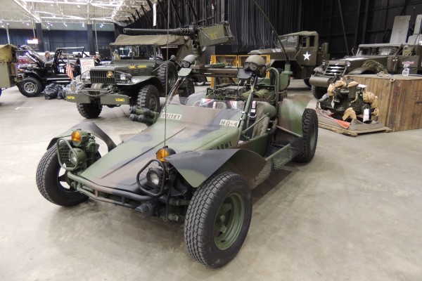 Military fast attack dune buggy vehicle