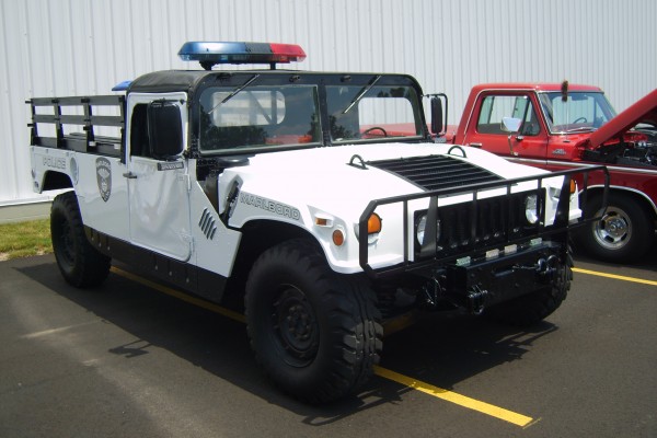 Police Humvee
