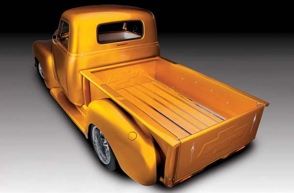 1954 Chevrolet 3100 Pickup, rear bed