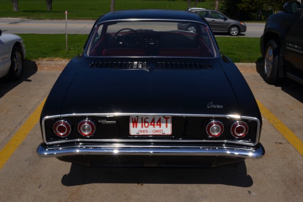 1965 Chevrolet Corvair, rear bumper