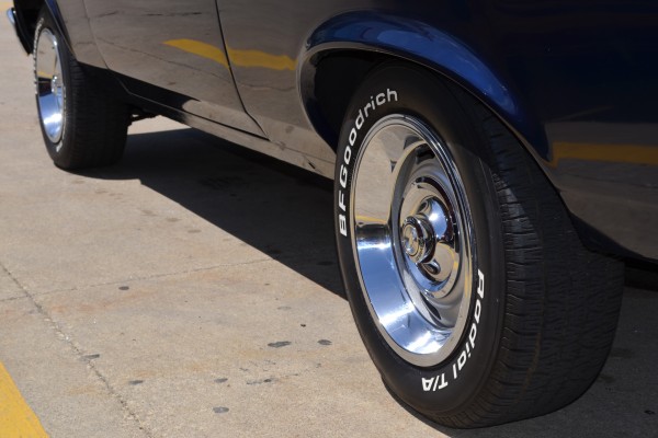 1972 Chevrolet Nova, close up of wheels