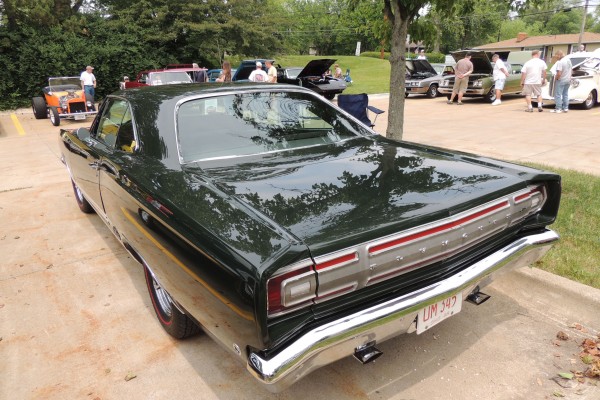 rear view of a 1968 Plymouth GTX