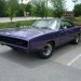 1970 dodge charger r/t with vinyl top in plum crazy purple thumbnail