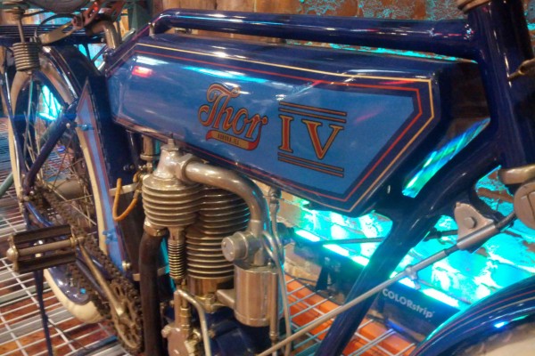 Thor IV Vintage Motorcycle engine