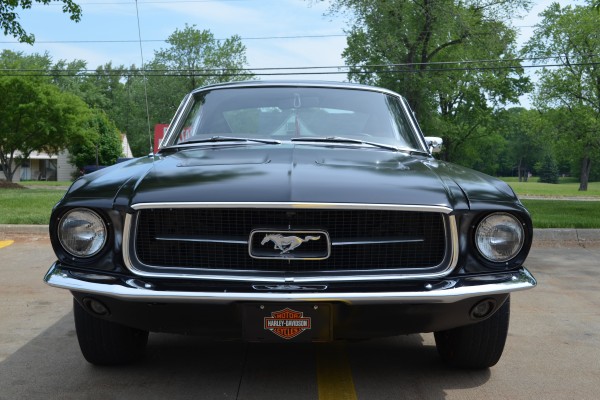 1967 Ford Mustang, front bumper and grille