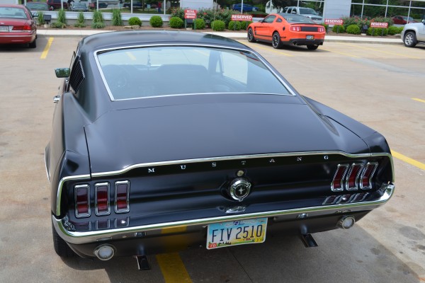 1967 Ford Mustang, rear