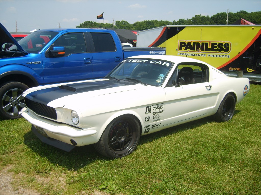 first gen ford mustang fastback race car