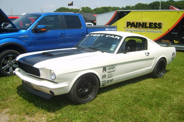 first gen ford mustang fastback race car