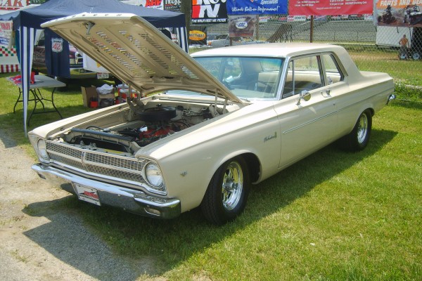 white plymouth belvedere muscle car