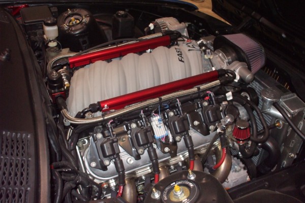 LS Engine with fast lsxr intake