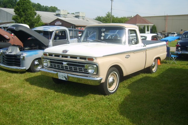 Vintage Ford F100 truck