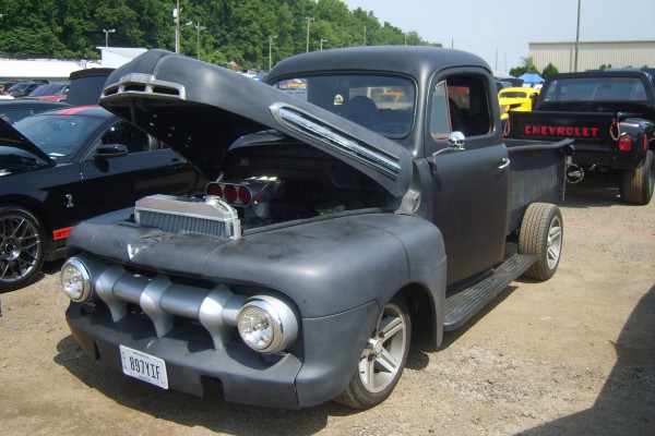 vintage ford f series hot rod truck