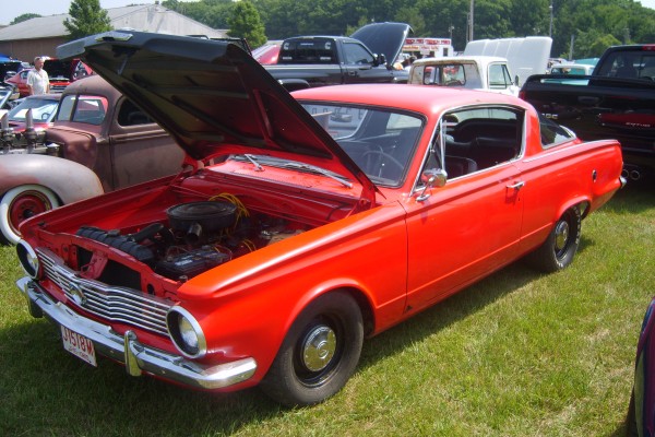 firs gen plymouth barracuda coupe