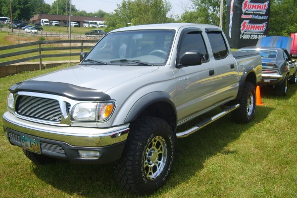 toyota tacoma sport truck at car show