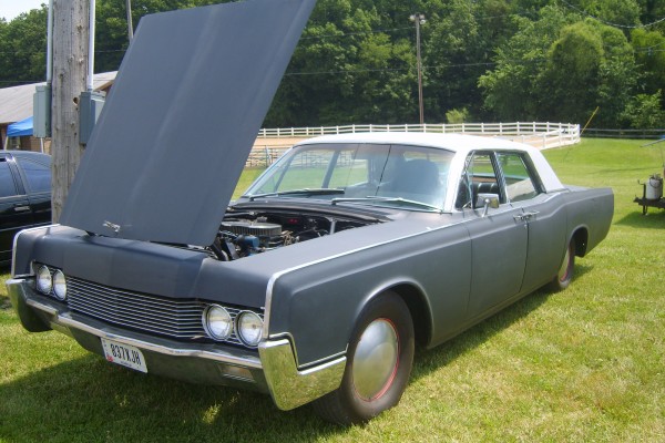 lincoln continental with suicide doors