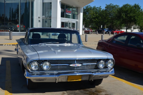 1960 Chevy El Camino, front grille view