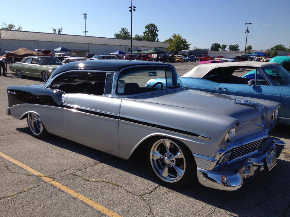 1956 Chevrolet custom hot rod bel air