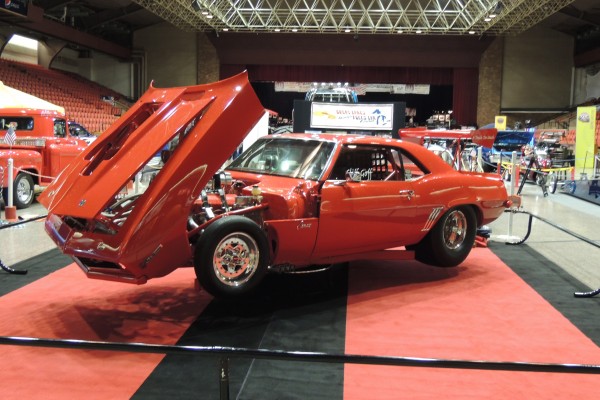 1969 chevy Camaro drag car custom