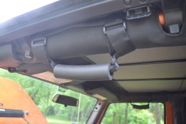jeep wrangler roll bar grab handle