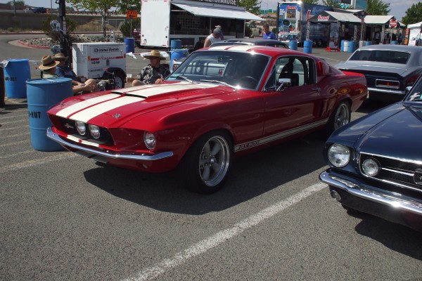 Fastback Shelby Mustang GT500 at Hot August Nights 2013
