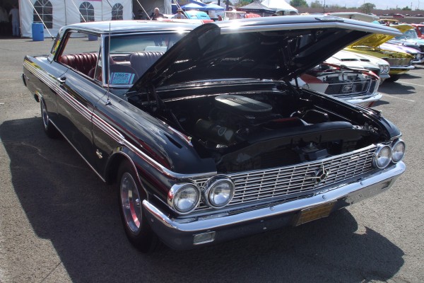 vintage 1960s ford coupe at Hot August Nights 2013