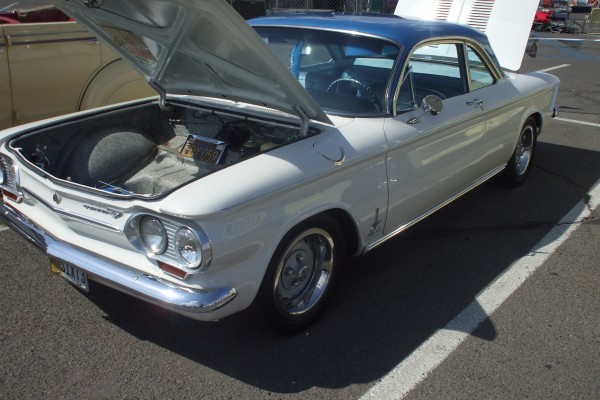 chevy first gen corvair coupe at Hot August Nights 2013