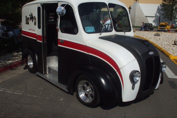 vintage divco milk truck at Hot August Nights 2013