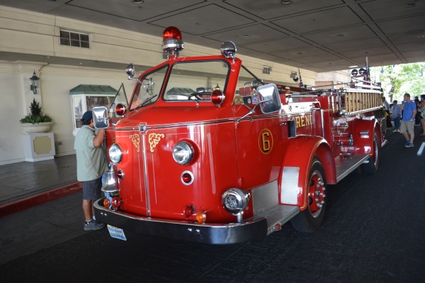 Vintage Reno Fire Truck at Hot August Nights 2013