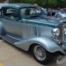 vintage prewar chevy coupe with rumble seat at car show thumbnail