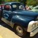 vintage postwar Studebaker pickup truck with side mount spare thumbnail