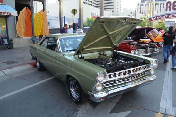 1960s ford Fairlane coupe at Hot August Nights 2013