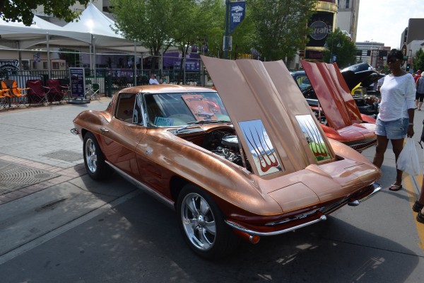 customized c2 corvette sting ray coupe at Hot August Nights 2013