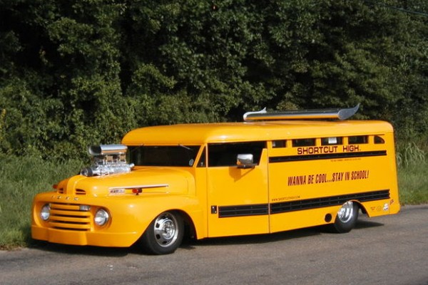 hot rod school bus 1