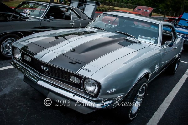 silver 1969 cevy camaro ss 350 coupe