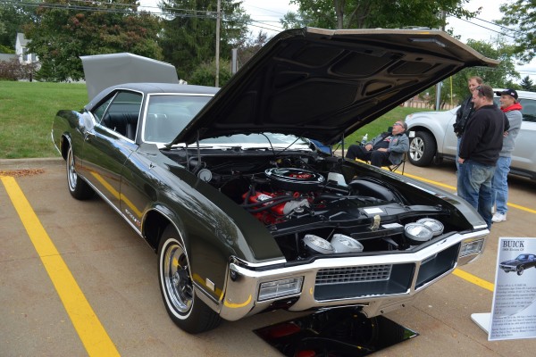 vintage late 1960s buick riviera coupe