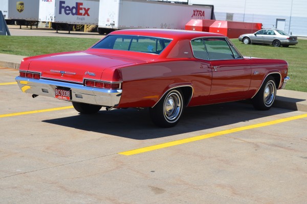 1966 Chevy Caprice Coupe, rear passenger side