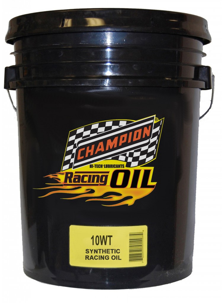 a 5 gallon bucket of motor oil