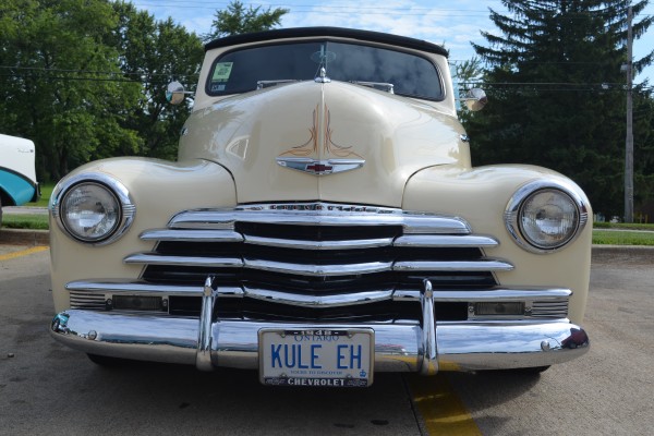 1948 Chevy Fleetmaster Grille and Bumper