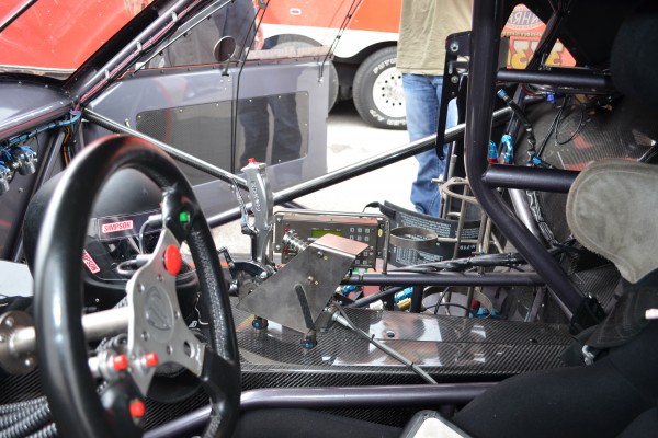 interior of a top sportsman drag race camaro
