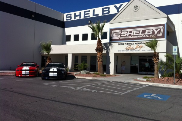 entrance to Carrol Shelby museum and facility