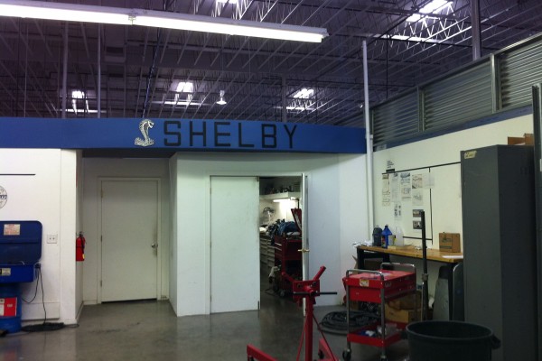 service facility at Carrol Shelby museum
