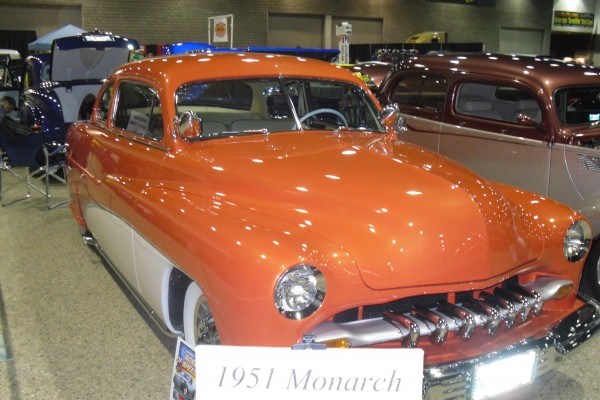 1951 ford mercury monarch custom hotrod coupe