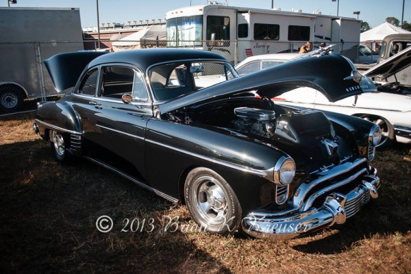 vintage Oldsmobile postwar hot rod coupe