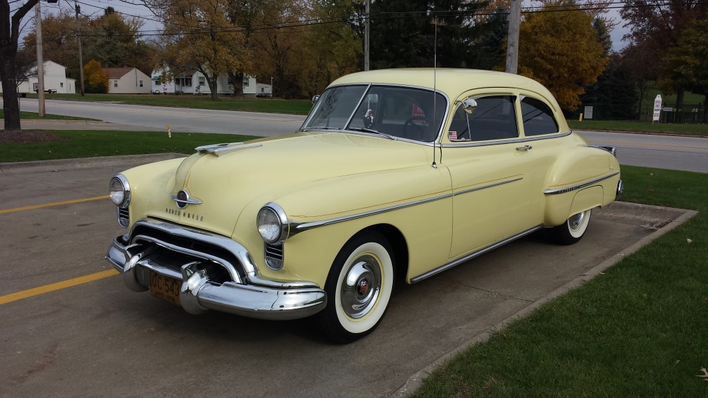 1950 Oldsmobile 88 coupe at Summit Racing