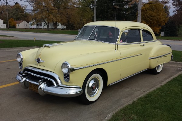 1950 Oldsmobile 88 coupe at Summit Racing