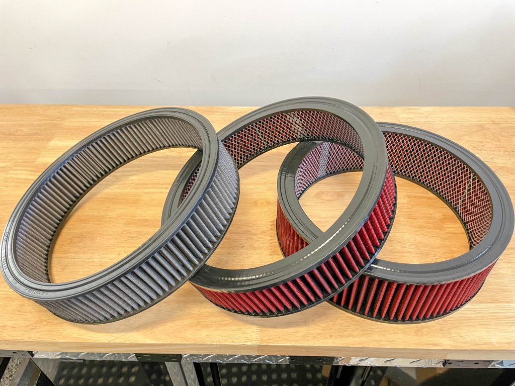 Summit Racing and K&N Cotton Gauze Air Filter Elements