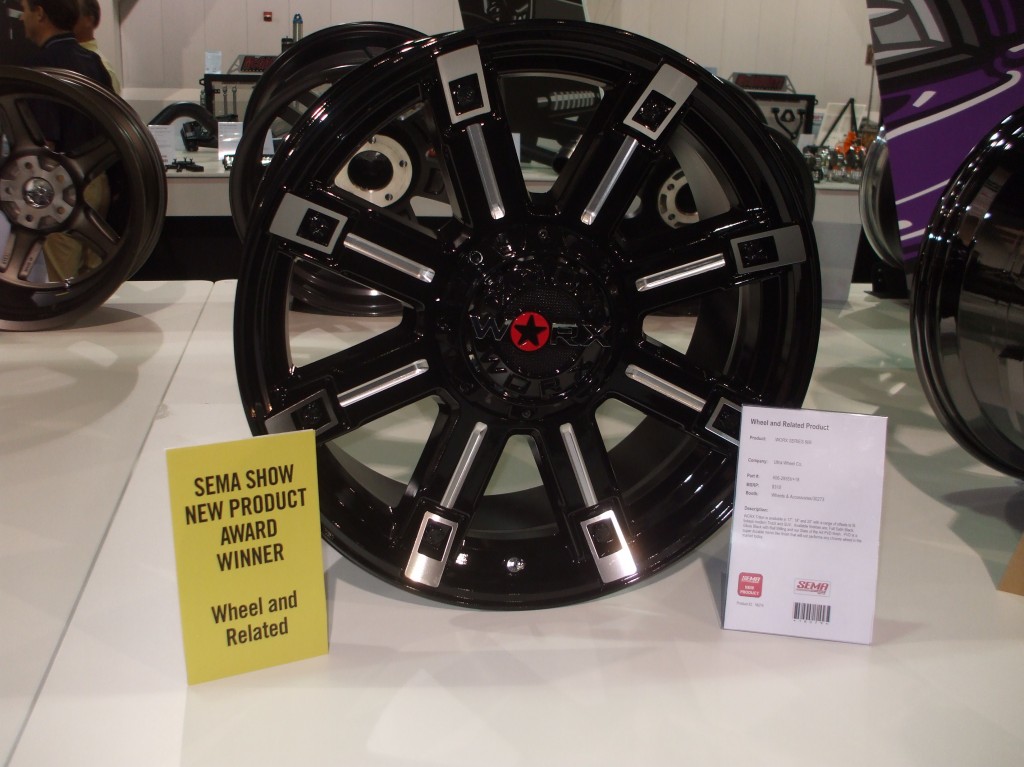 Ultra Wheel's WORX SERIES 896 wheel at SEMA 2013